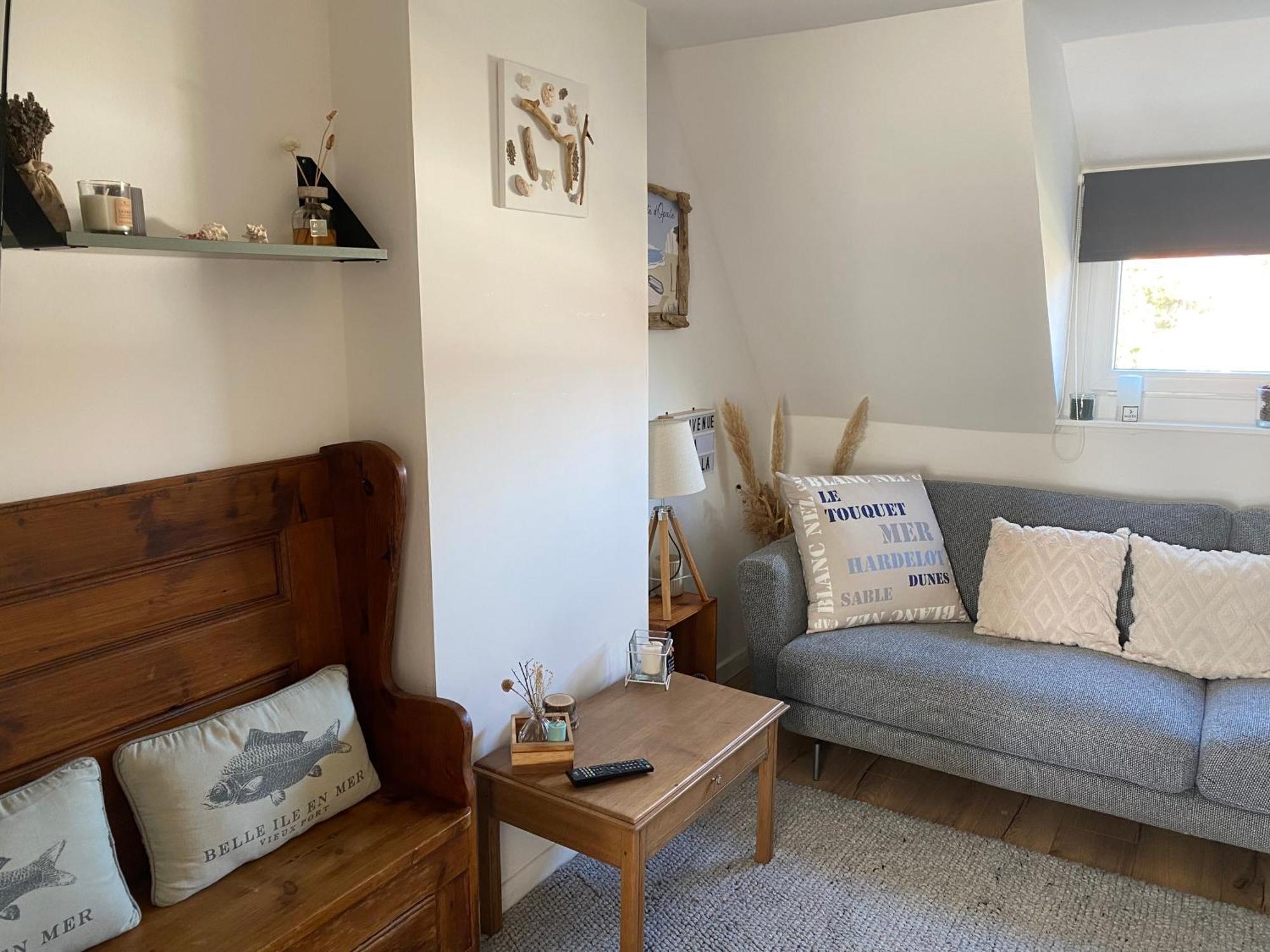 Appartement Au Gre Des Bulles Cucq Kültér fotó